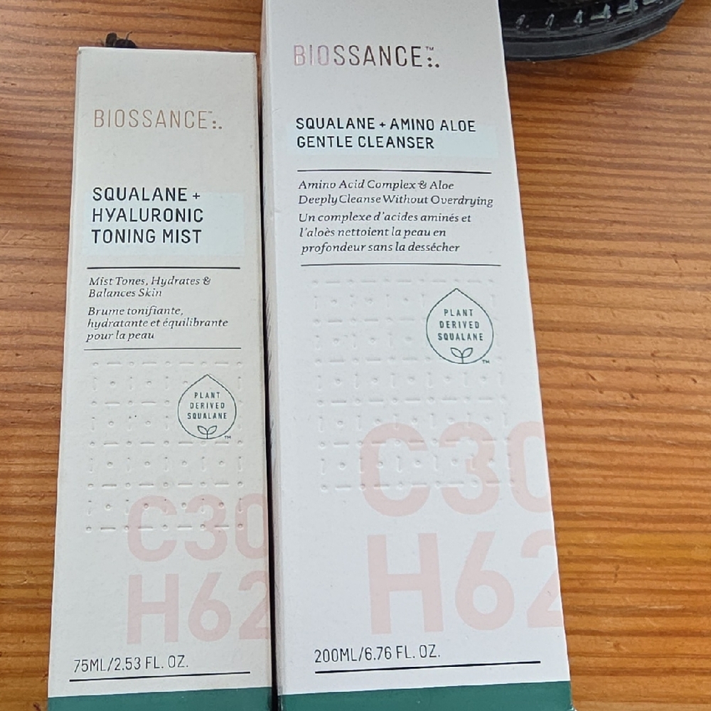 Biossance Squalane Cleanser & Toner